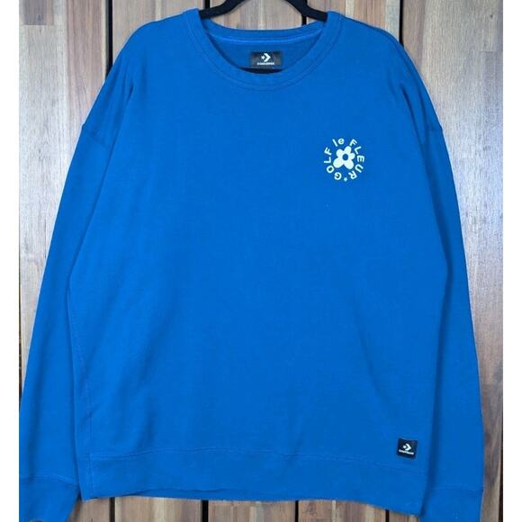 Golf Le Fleur Tyler Creator Flower Hip Hop Rap Converse Crewneck Sweatshirt XL - Picture 2 of 7
